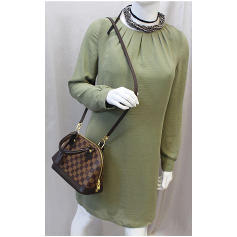 louis vuitton alma damier ebene shoulder bag bb brown canvas|louis vuitton alma bb handbags.